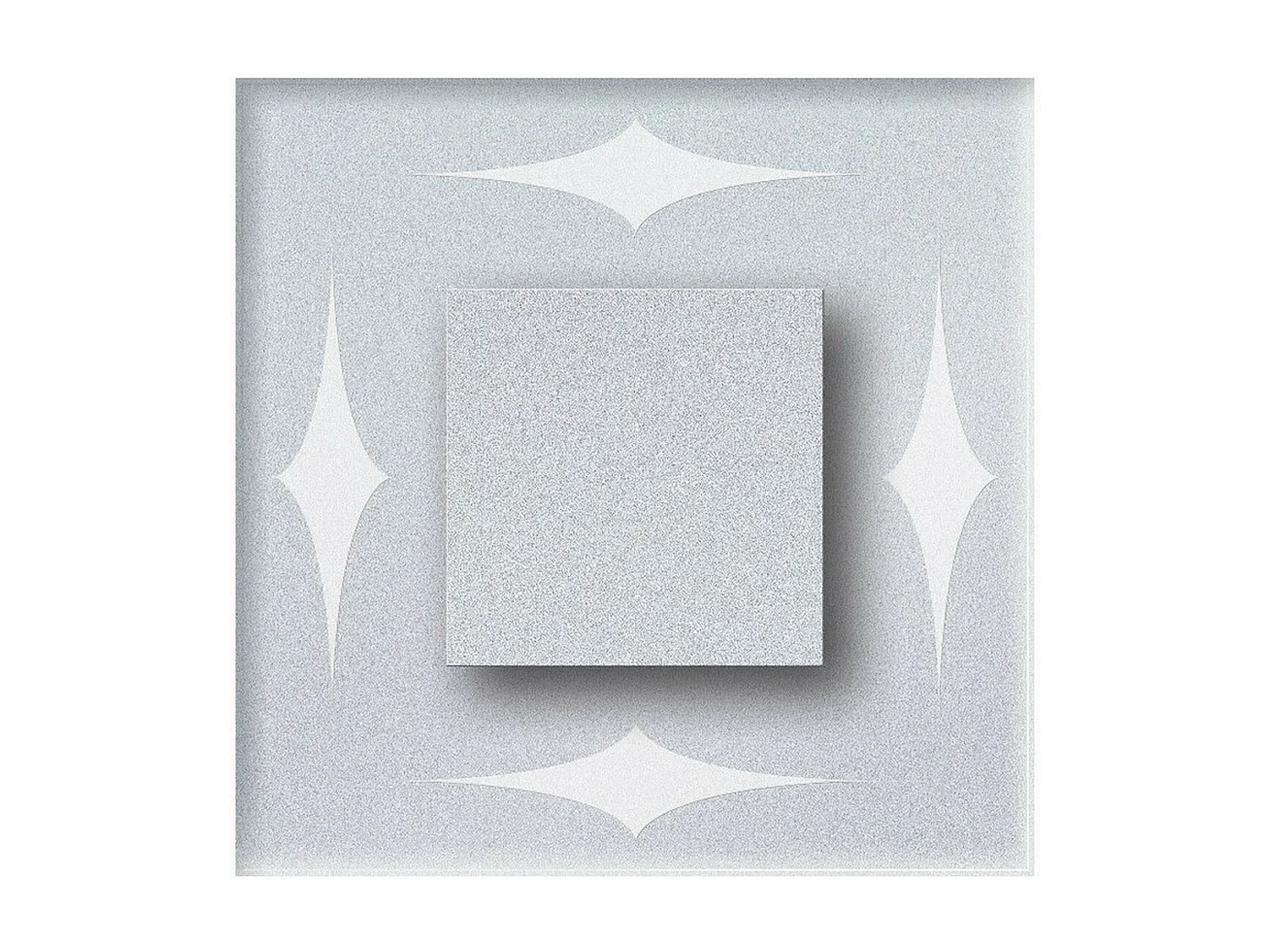 Spot d'Intérieur Cristal, Argent, 7,5x4,5x7,5 cm, EPIKASA