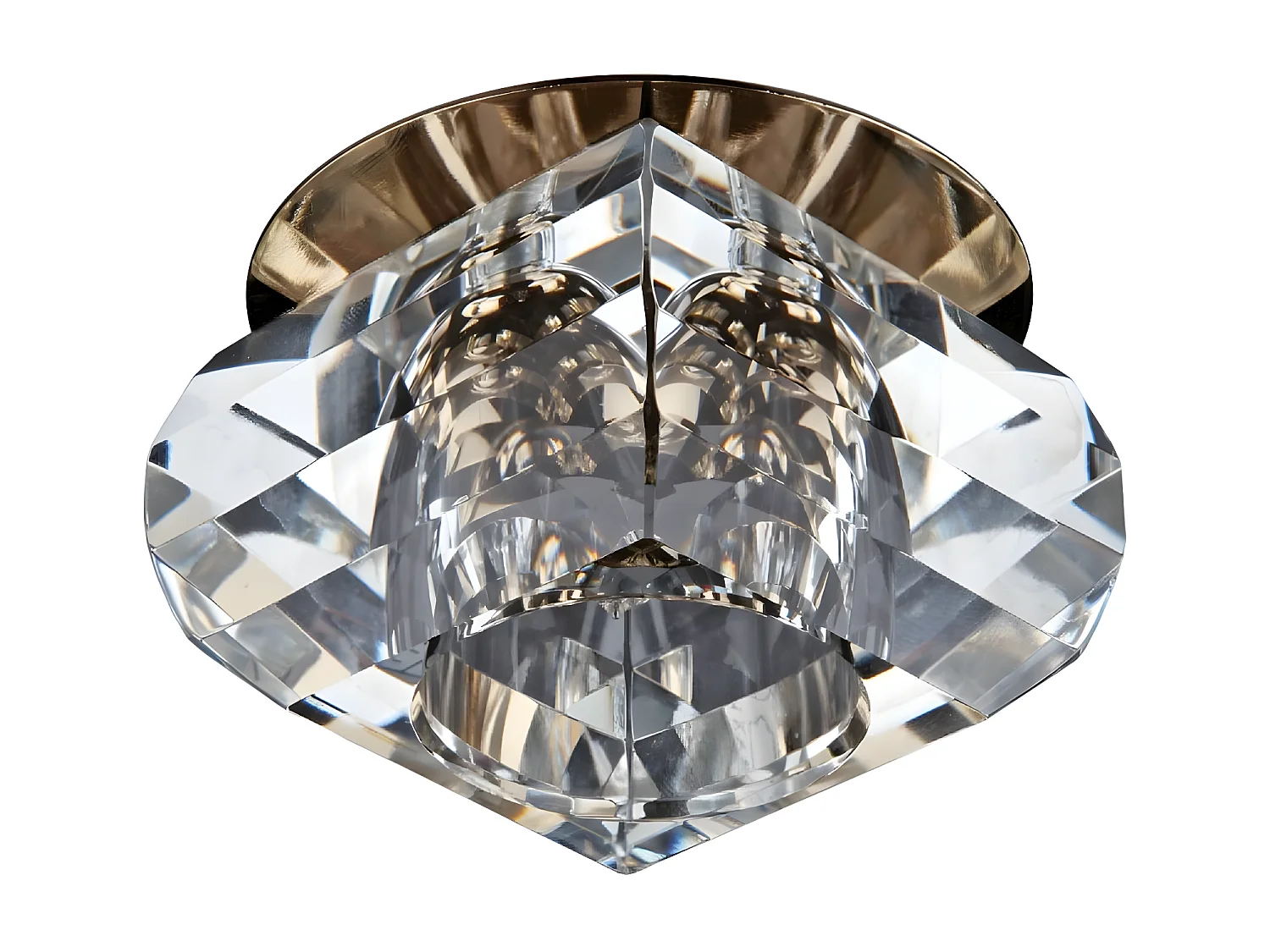 Spot d'Intérieur Cristaldream, Or, 40x40x13 cm, EPIKASA