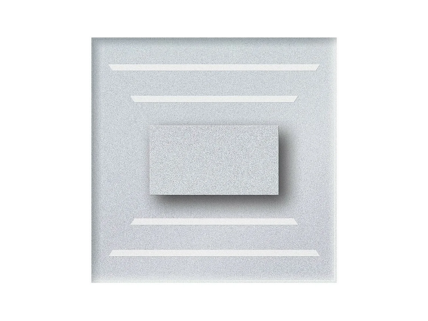 Spot d'Intérieur Cristal, Argent, 7,5x2x7,5 cm, EPIKASA