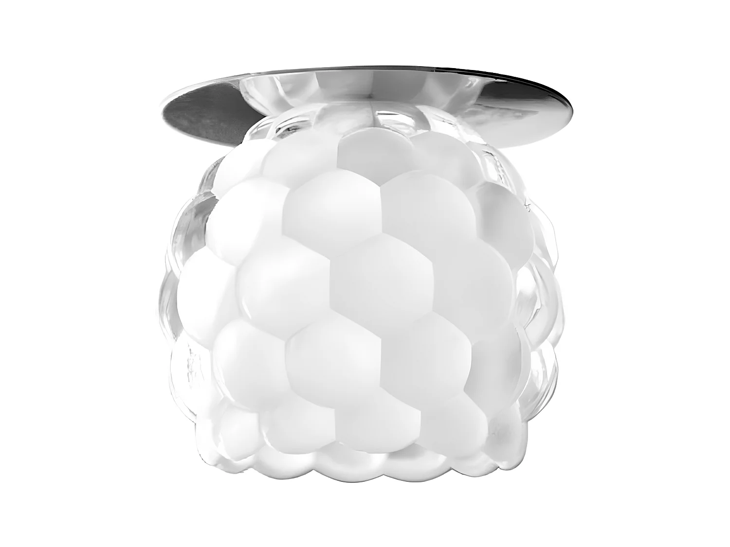 Spot d'Intérieur Cristaldream, Argent, 8x8x9 cm, EPIKASA