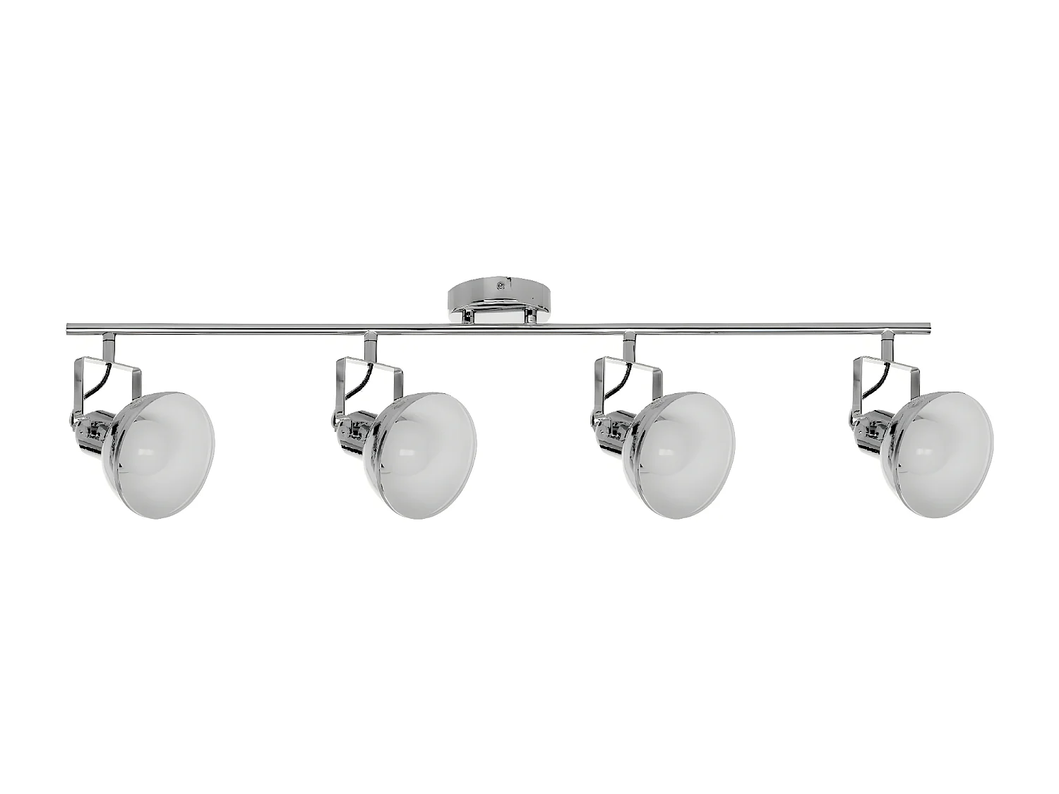 Candeeiro de Teto Edit, Prata, 86x21x21 cm, EPIKASA