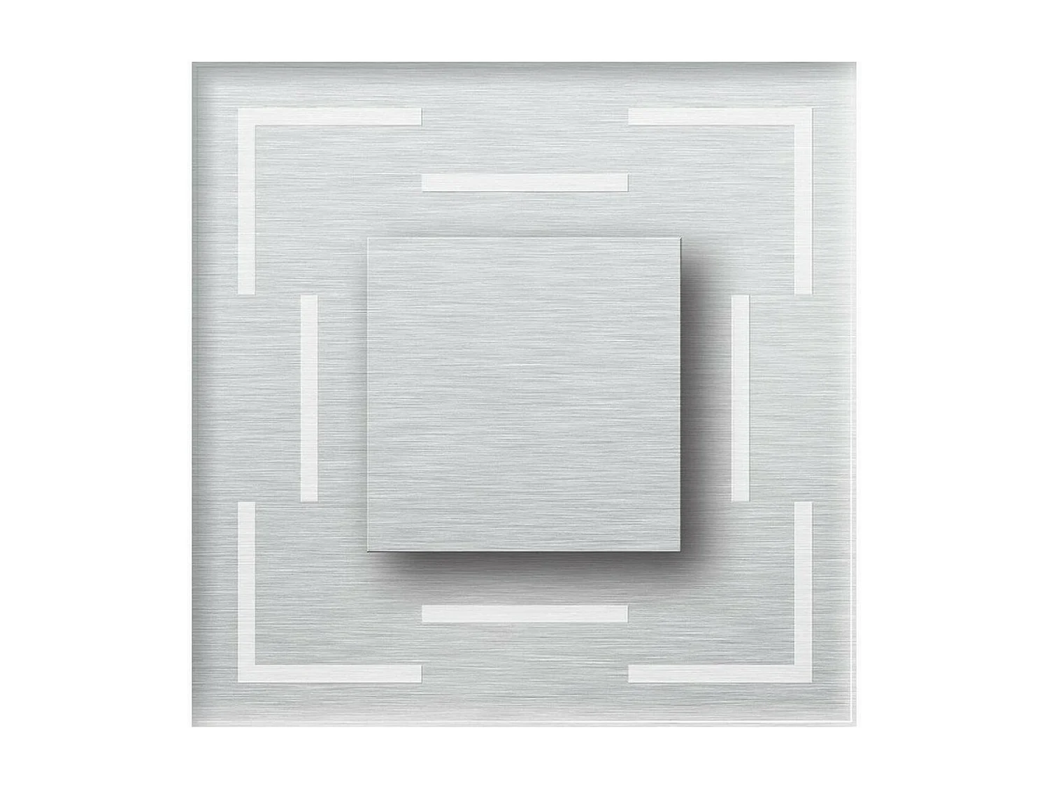 Candeeiro Cristal, Prata, 7,5x3,1x7,5 cm, EPIKASA