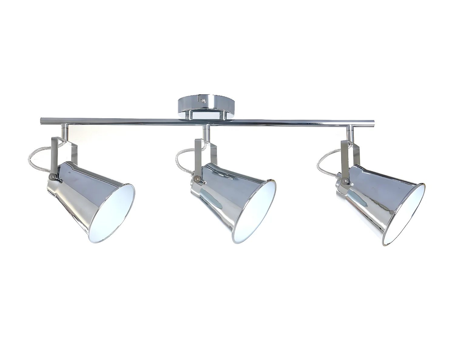 Plafondlamp Tekla - Zilver - 64,5x15x21 cm - EPIKASA