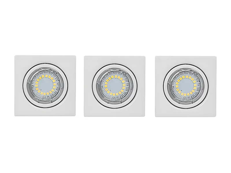 Candeeiro Juls, Branco, 8,3x8,3x1 cm, EPIKASA