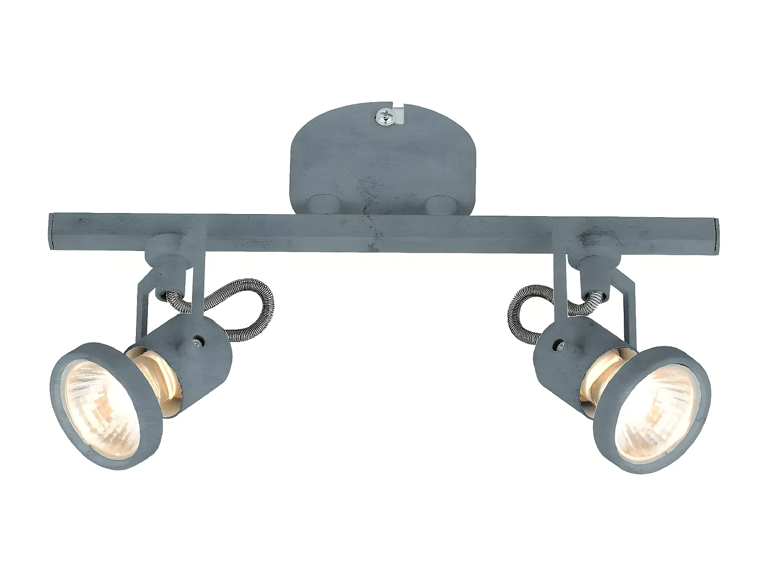 Plafonnier Concreto, Gris, 28x8x12,5 cm, EPIKASA