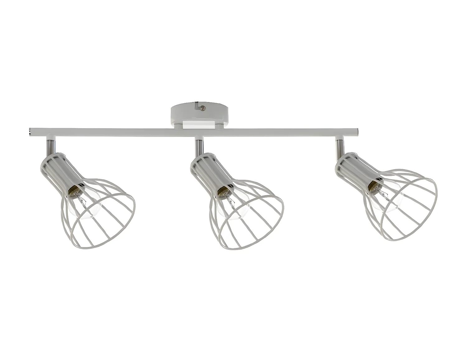 Candeeiro de Teto Megan, Prata, 75x10x21 cm, EPIKASA