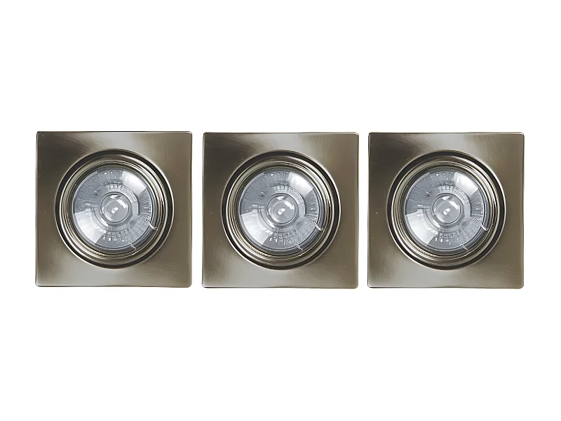 Spot d'Intérieur Juls, Laiton, 8,5x8,5x1 cm, EPIKASA