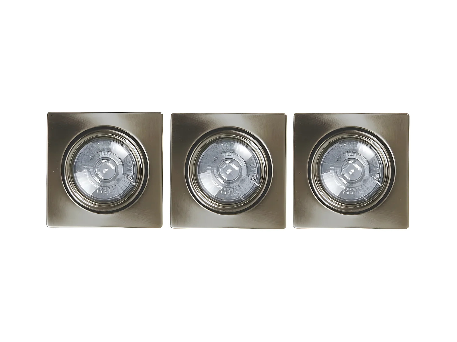 Spot d'Intérieur Juls, Laiton, 8,5x8,5x1 cm, EPIKASA