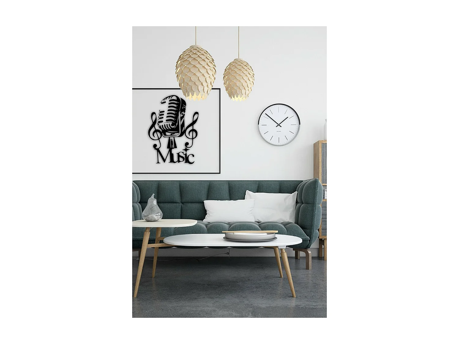 Dekoracja Metalowa Mickey, Czarny, 51x1,5x70 cm, EPIKASA