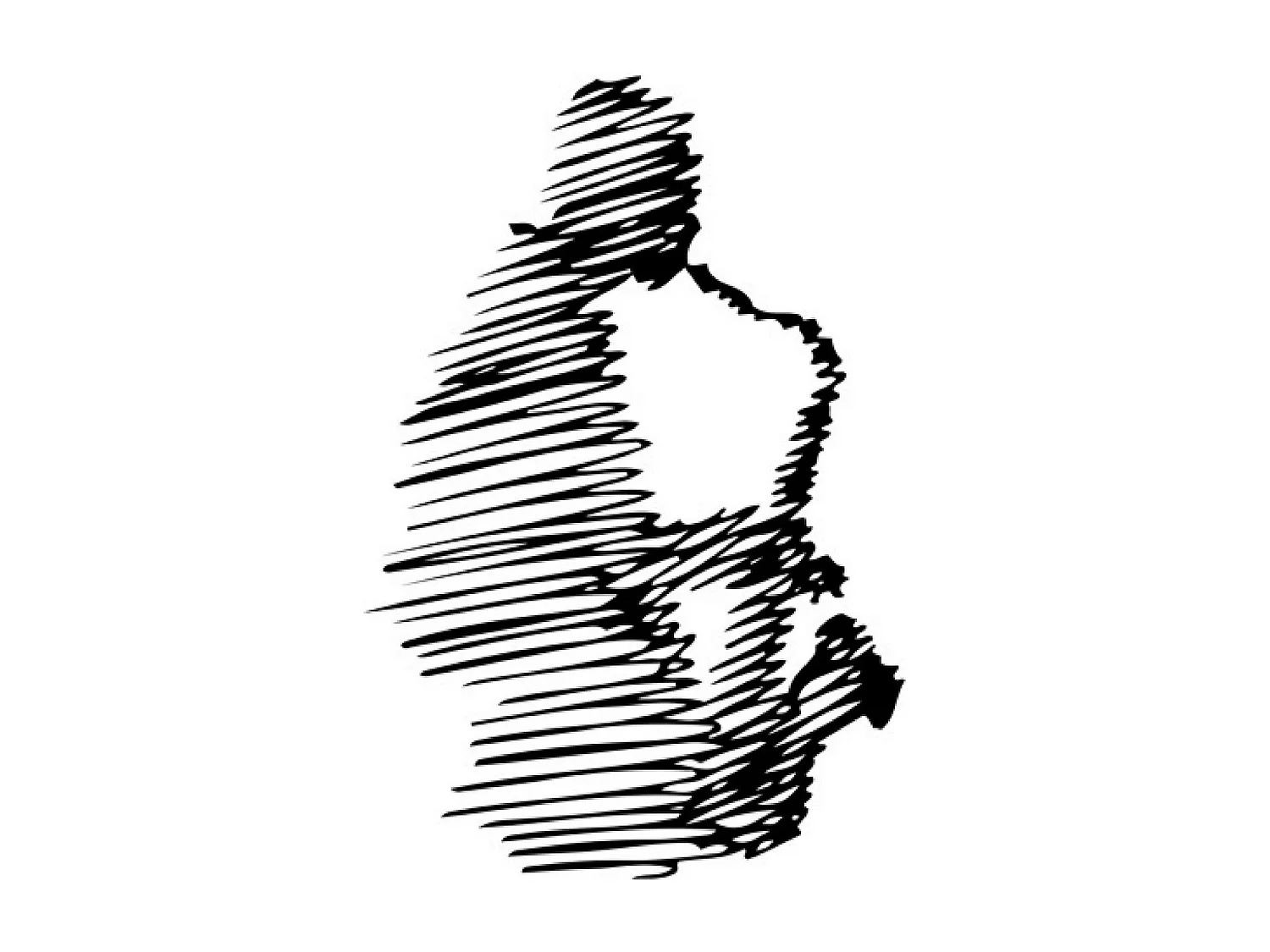 Dekoracja Metalowa Jazz 2, Czarny, 68x1,5x100 cm, EPIKASA