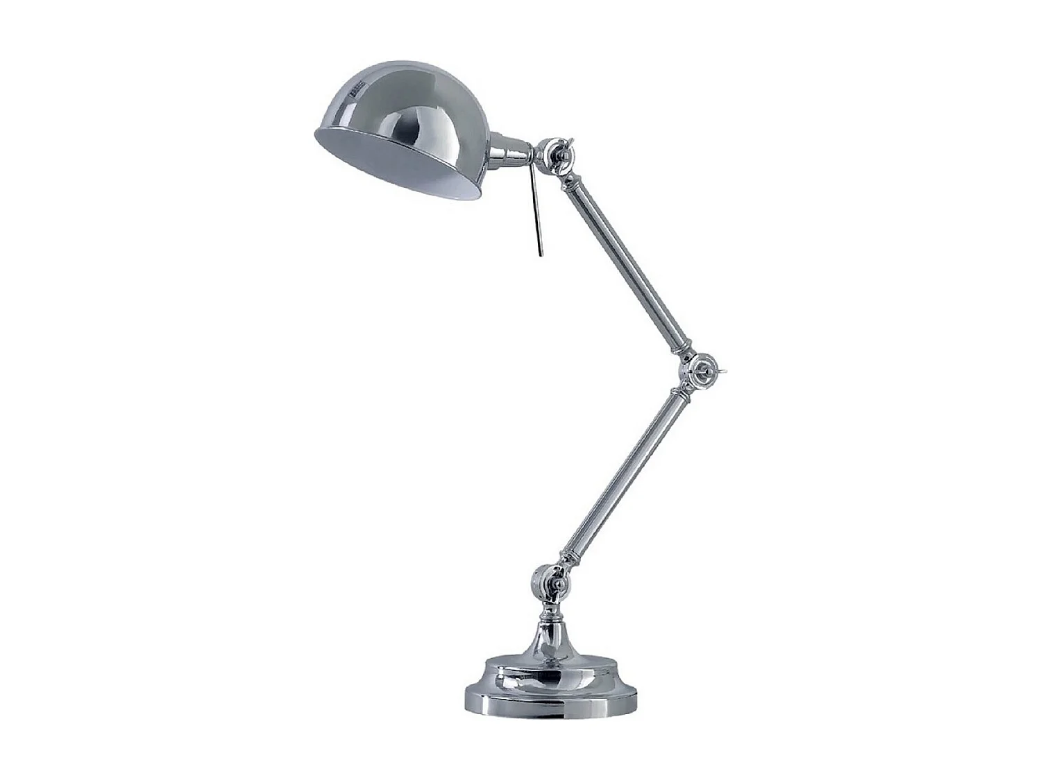 Lampe à Poser Kadina, Argent, 40x16x54 cm, EPIKASA