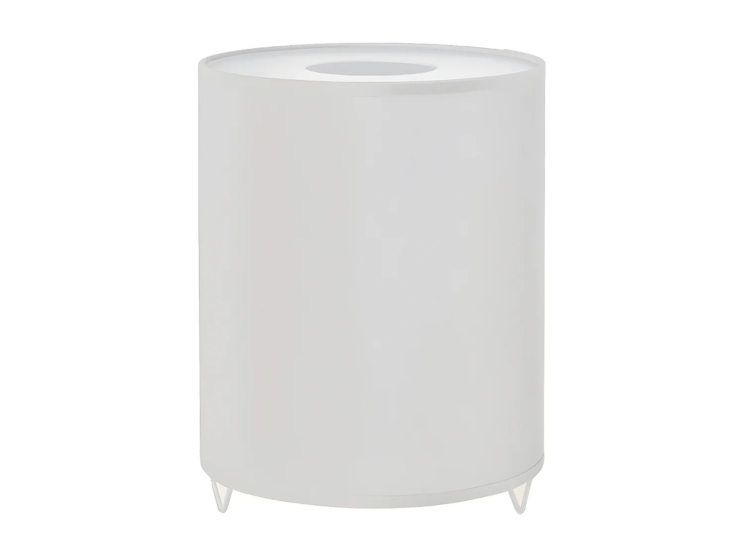 Lampe à Poser Riva, Blanc, 21x21x27 cm, EPIKASA