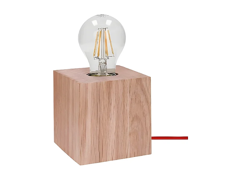 Tafellamp Trongo - Bruin - 10x10x10 cm - EPIKASA