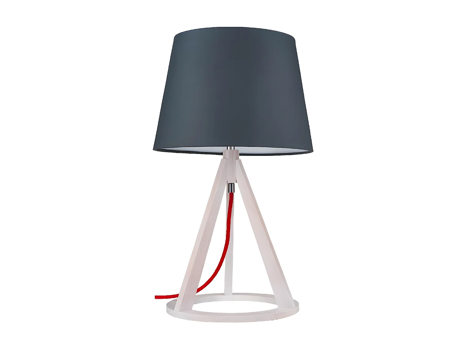 Lampe à Poser Konan, Marron, 30x30x51 cm, EPIKASA