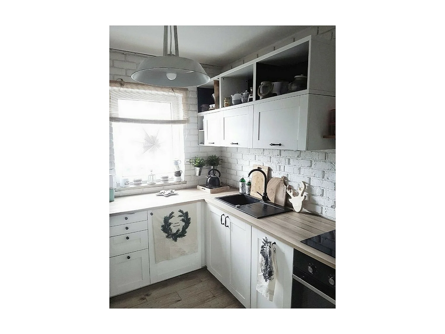 Hanglamp Alvar - Wit - 46,5x46,5x166 cm - EPIKASA