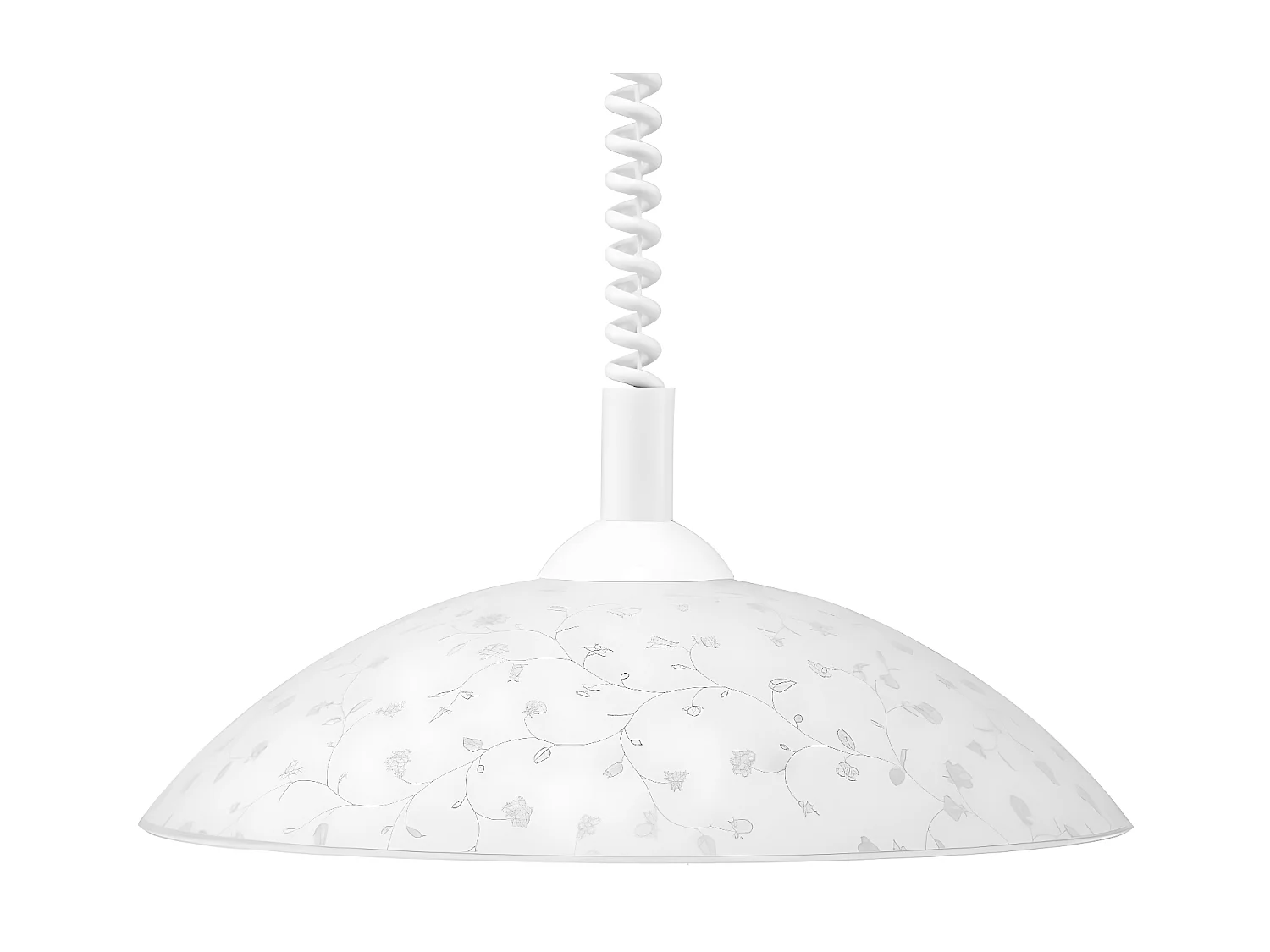 Lampa Wisząca Flora, Biały, 35x35x80 cm, EPIKASA