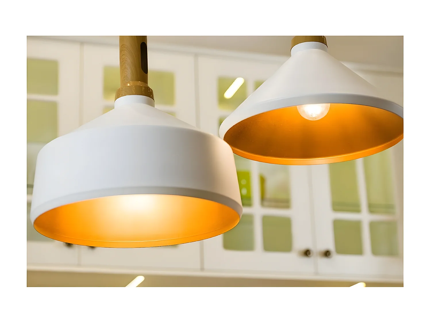 Hanglamp Selene - Wit - 34x34x134 cm - EPIKASA