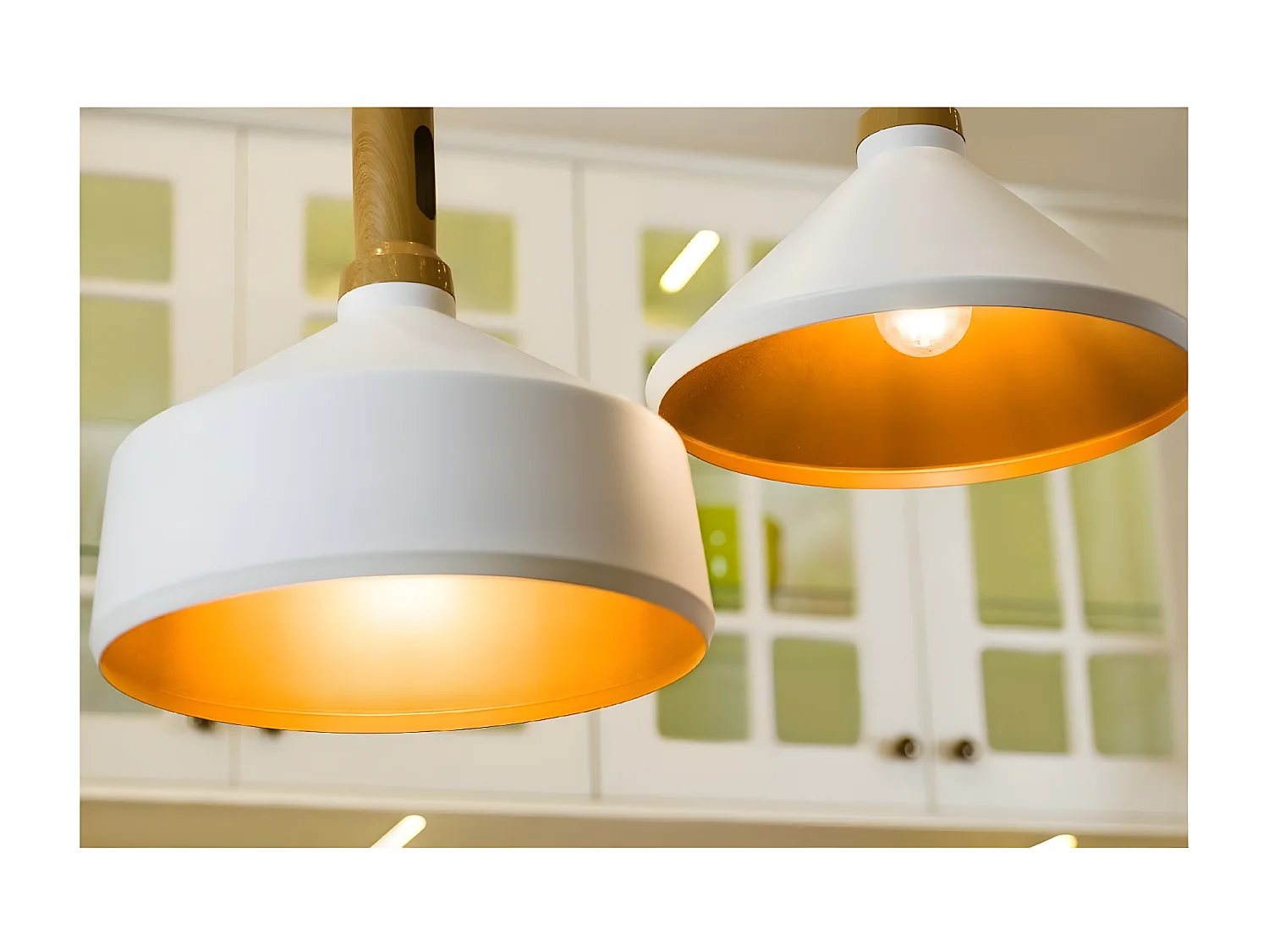 Hanglamp Selene - Wit - 34x34x134 cm - EPIKASA