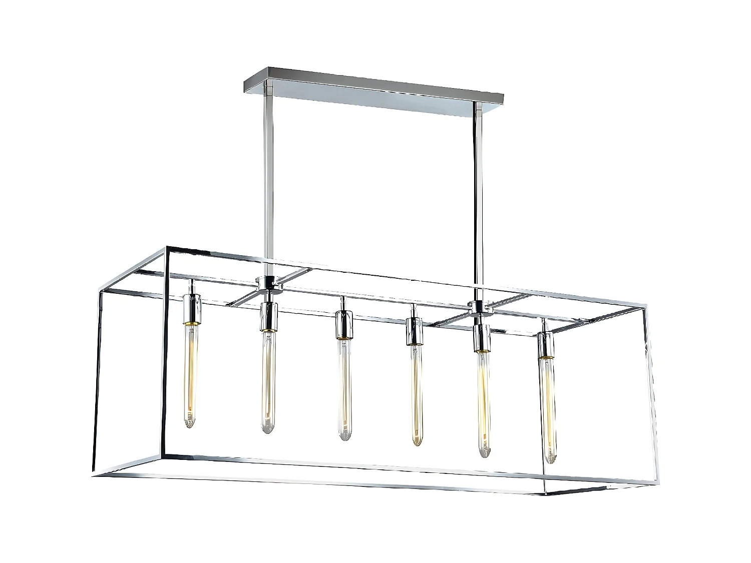 Suspension Telaio, Argent, 116,8x40,5x150 cm, EPIKASA