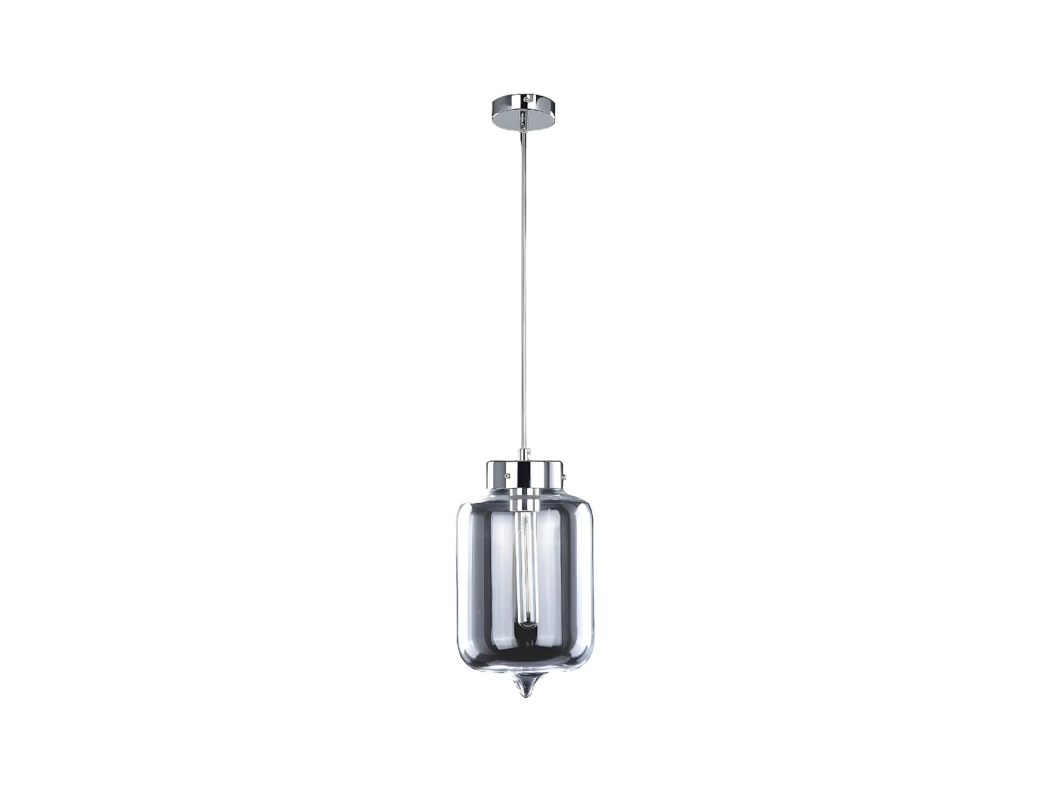 Suspension Universe, Argent, 17x17x135 cm, EPIKASA