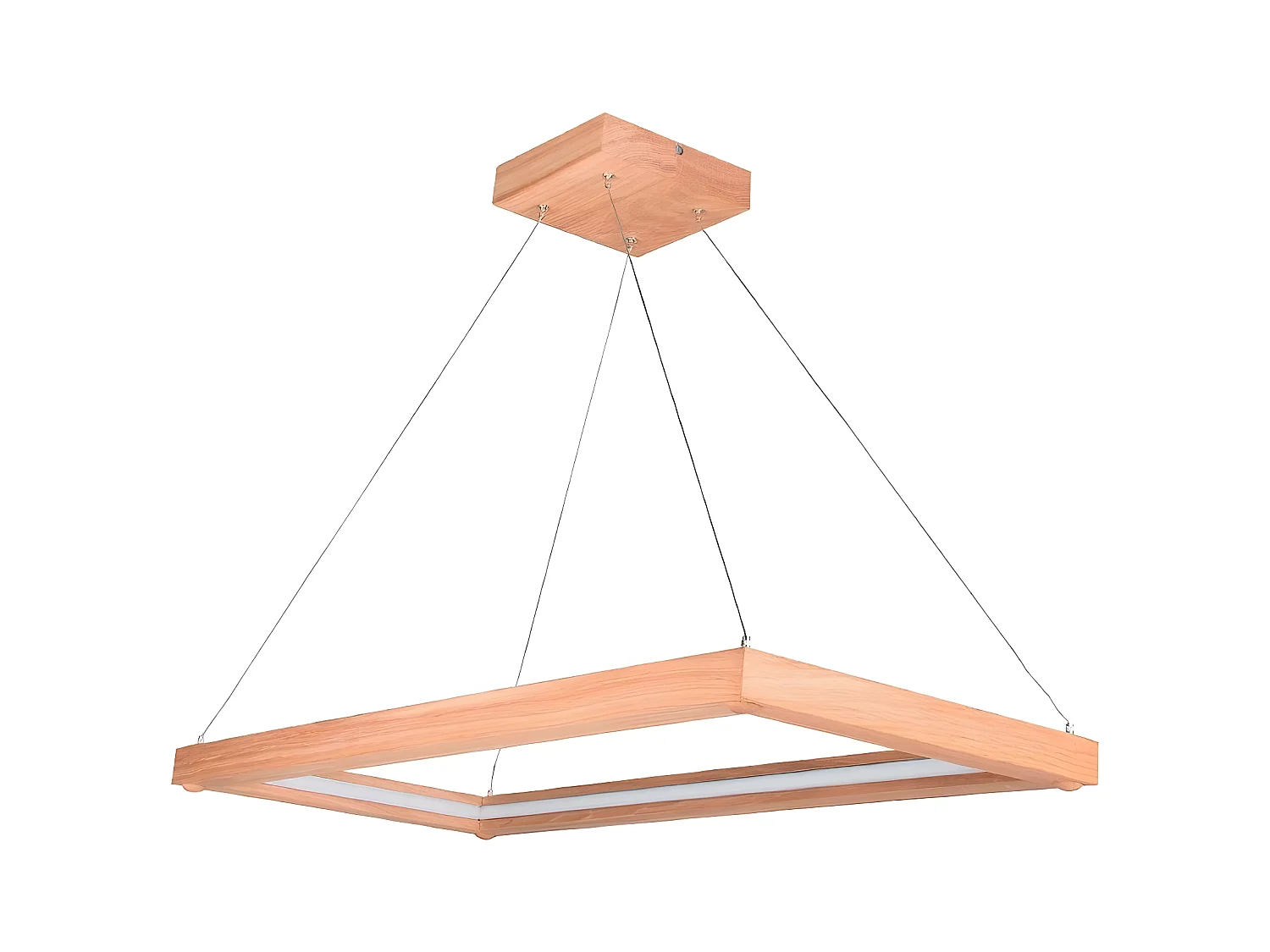Suspension Bois, Marron, 82,6x37,6x110 cm, EPIKASA