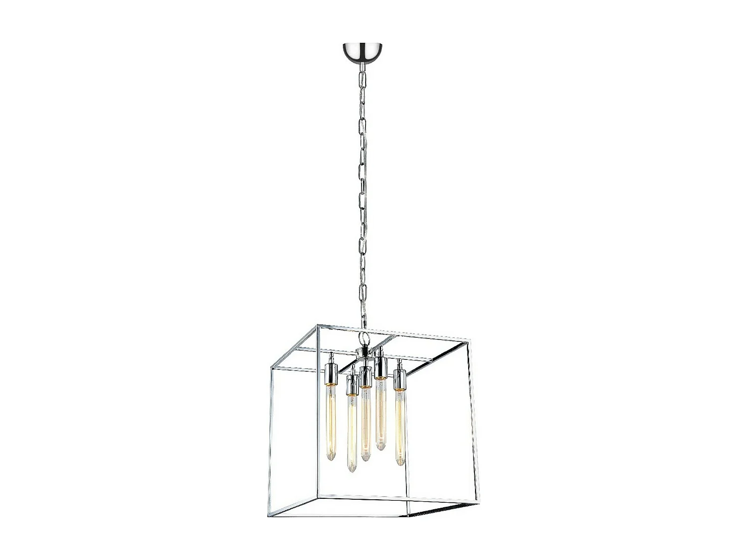 Suspension Telaio, Argent, 35,5x35,5x150 cm, EPIKASA