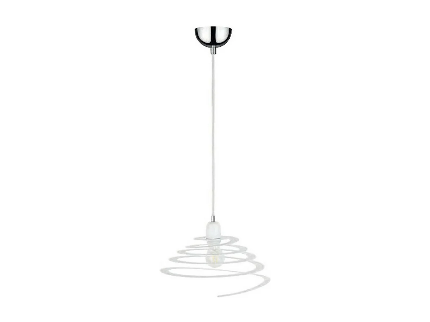 Lampada a Sospensione Komet, Argento, 34,5x34,5x120 cm, EPIKASA