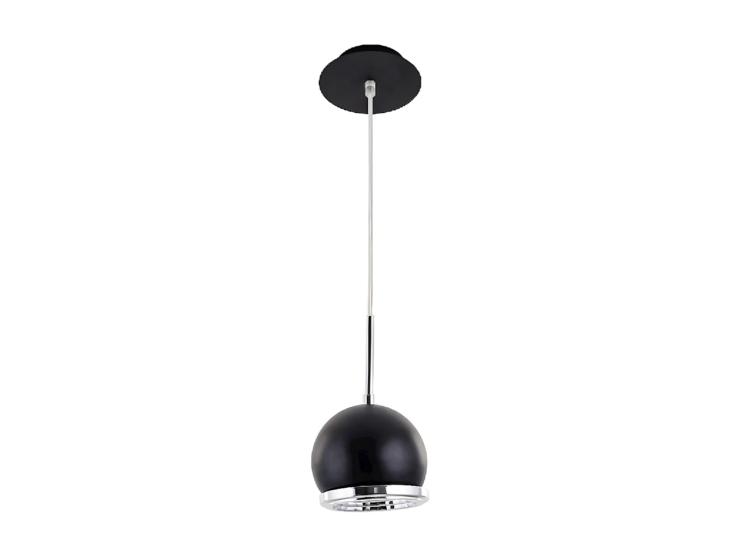 Suspension Ball, Noir, 14x14x8,35 cm, EPIKASA