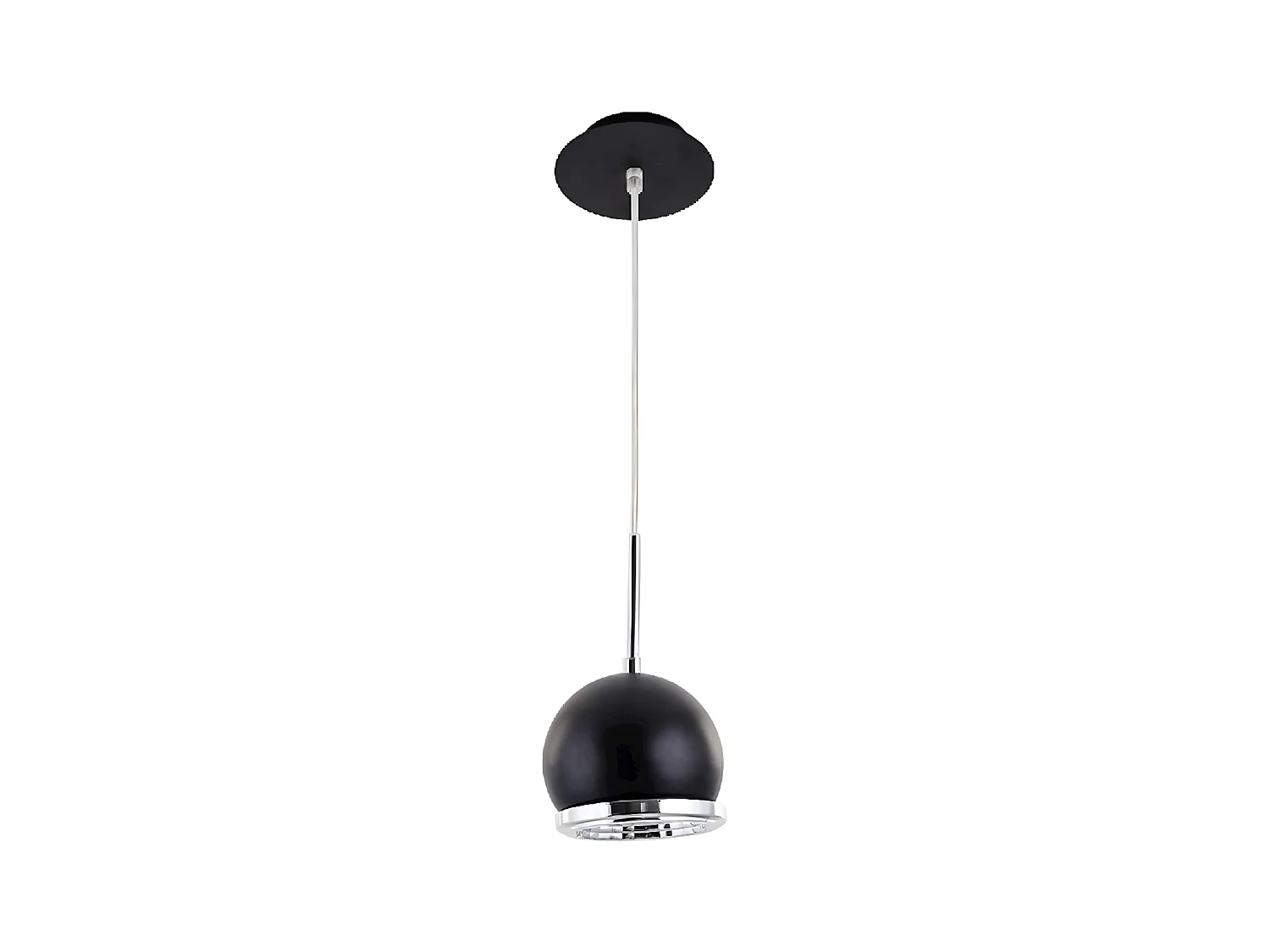Suspension Ball, Noir, 14x14x8,35 cm, EPIKASA