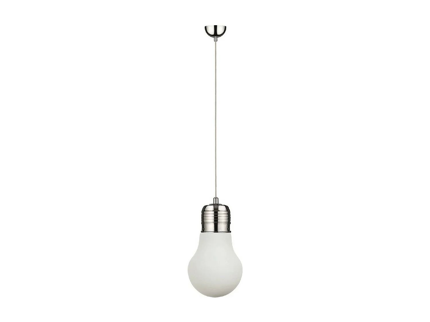 Suspension Bulb, Argent, 30x30x138 cm, EPIKASA