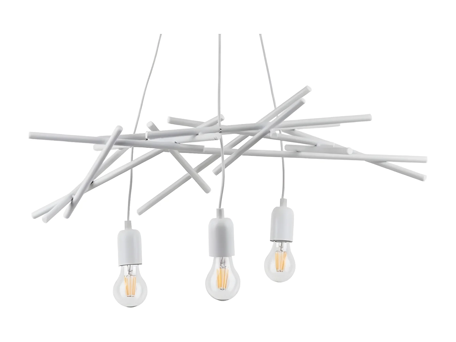 Suspension Glenn, Blanc, 73x35x71 cm, EPIKASA