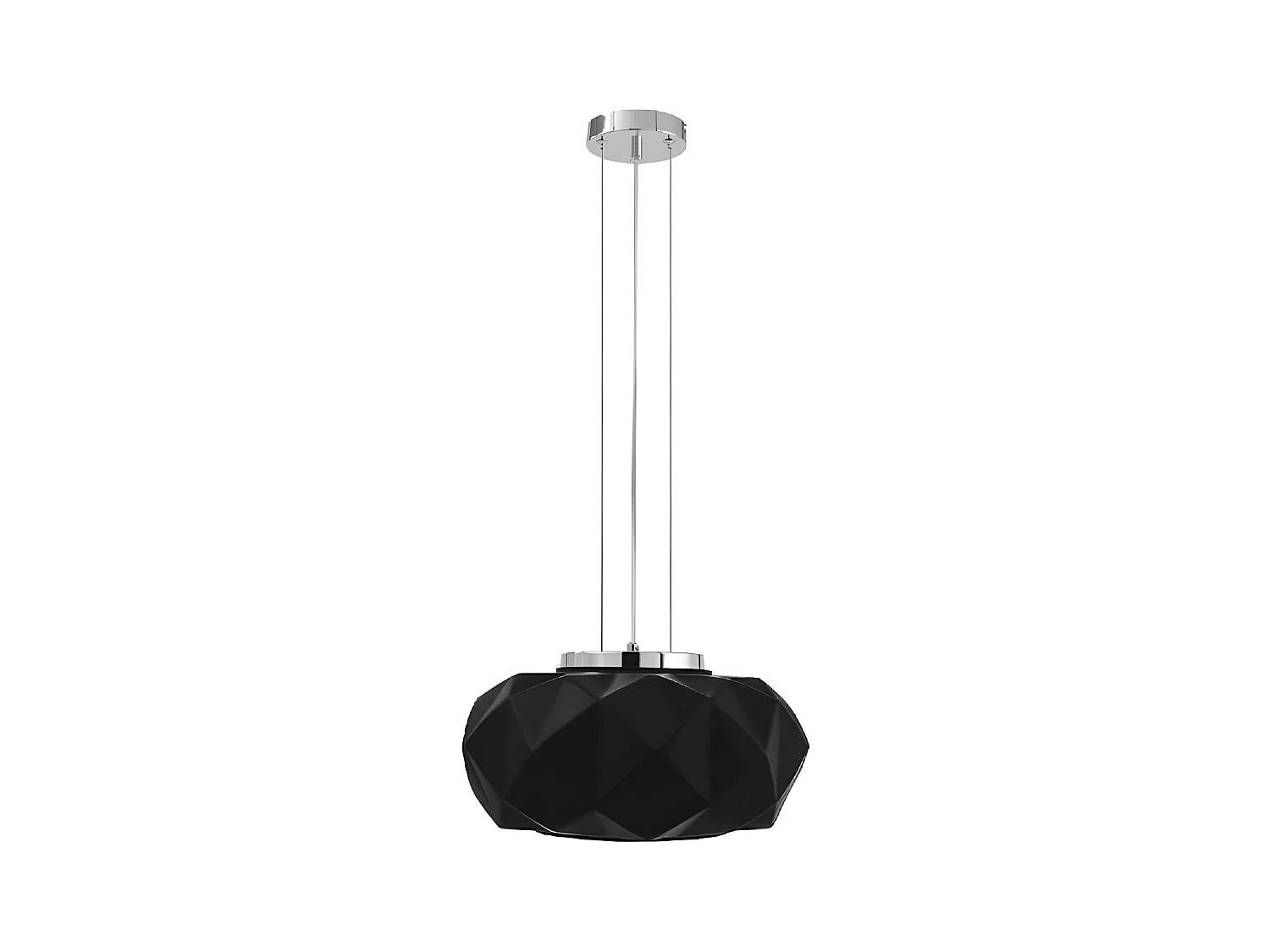 Suspension Terra, Noir, 38x38x110 cm, EPIKASA