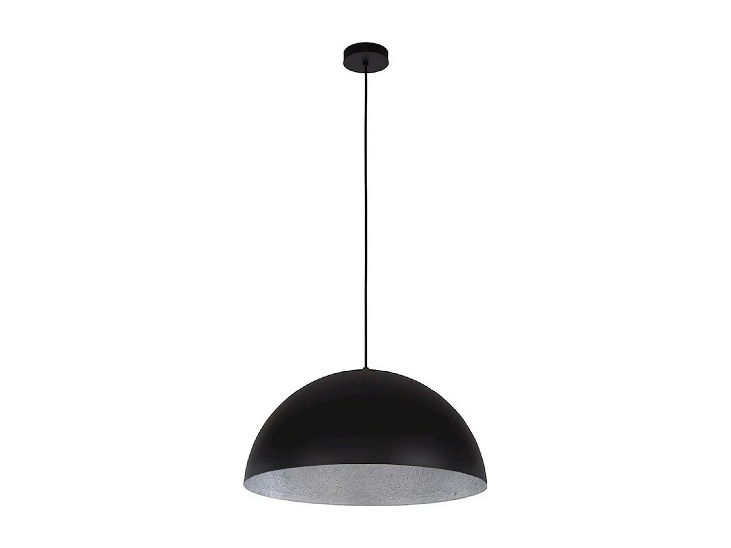 Candeeiro Suspenso Tuba, Preto, 90x90x125 cm, EPIKASA
