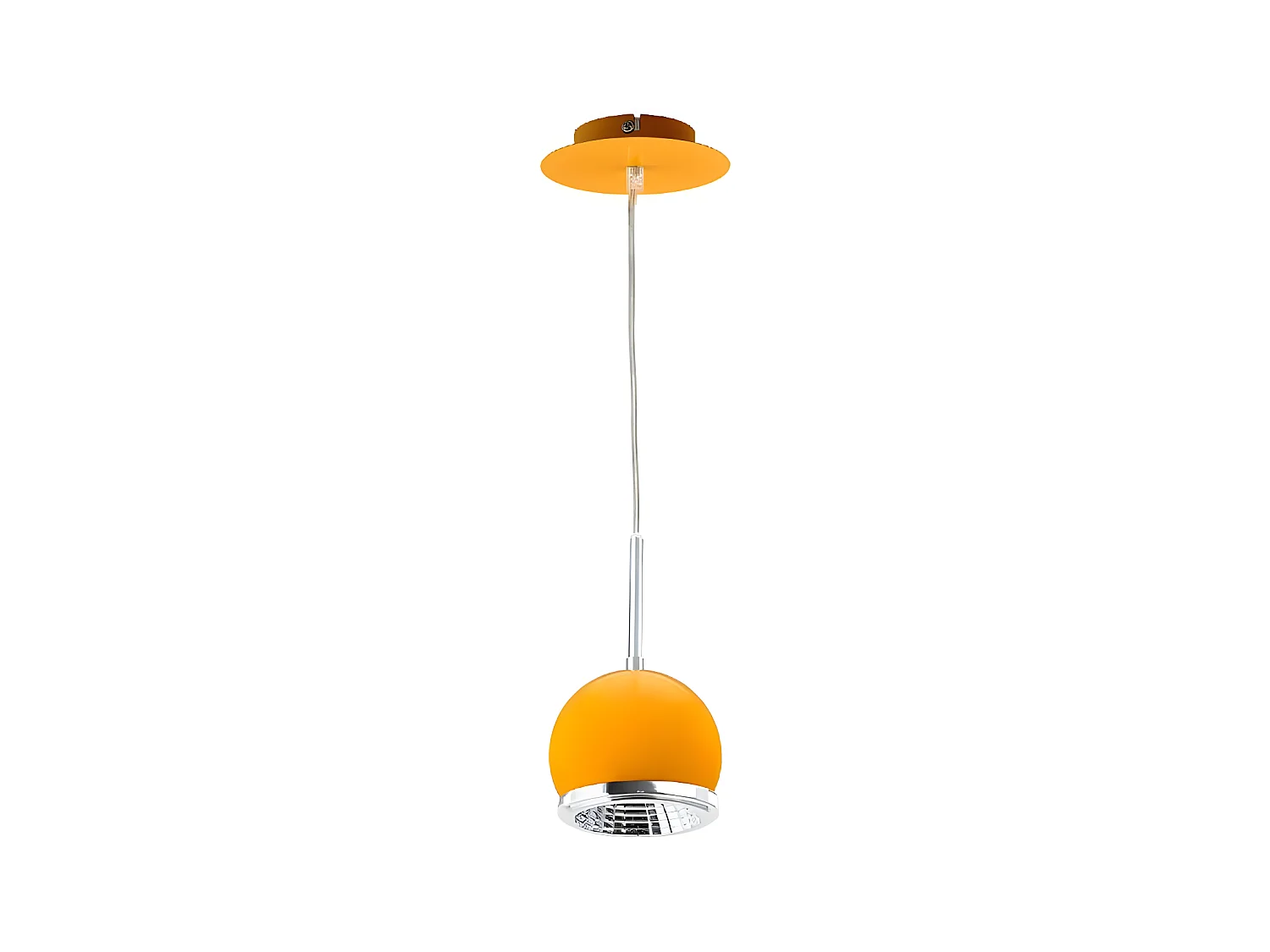 Hanglamp Ball - Geel - 14x14x95 cm - EPIKASA