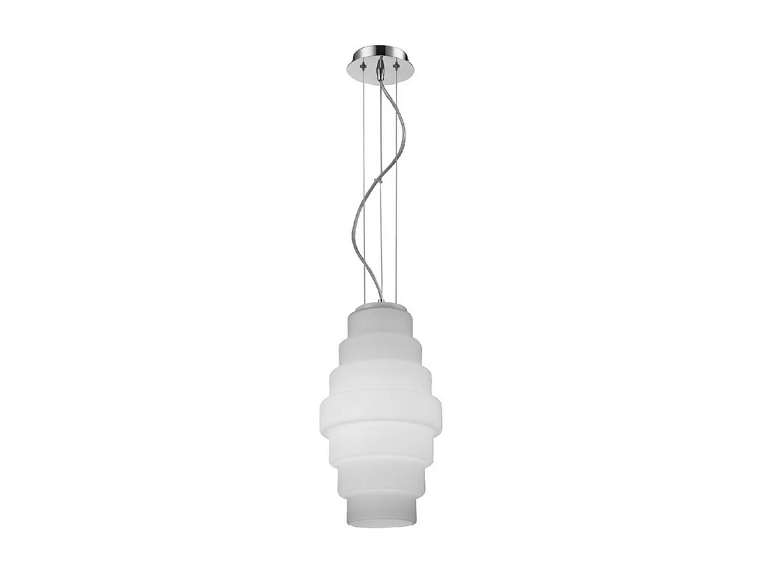 Hanglamp Brit - Zilver - 30x30x150 cm - EPIKASA