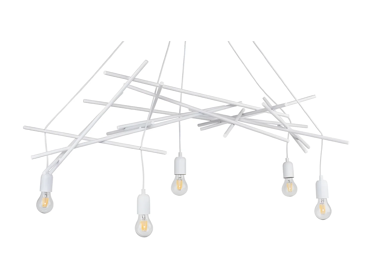 Hanglamp Glenn - Wit - 120x60x92 cm - EPIKASA