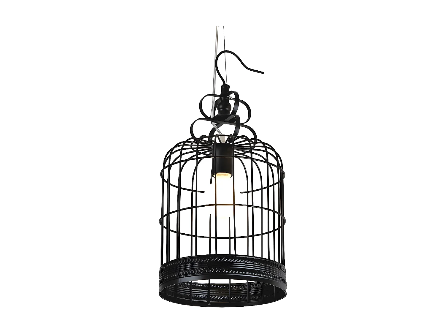 Suspension Cage, Noir, 25x25x100 cm, EPIKASA