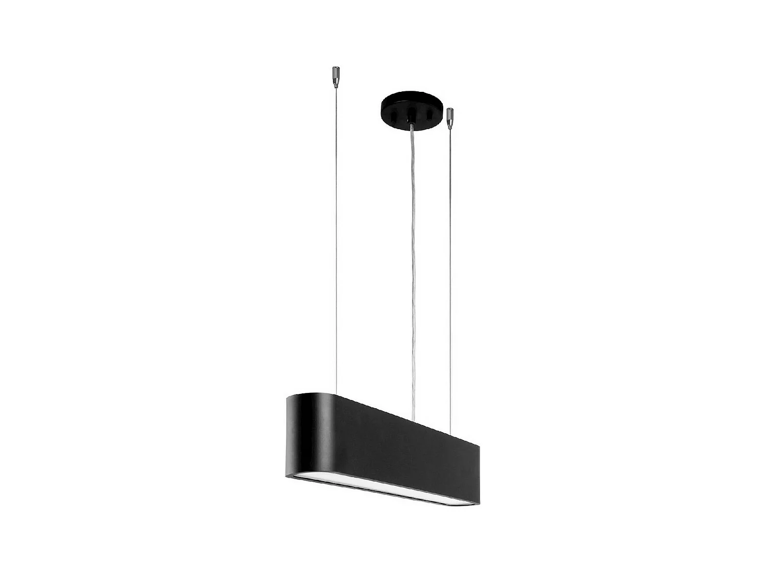 Suspension Illumina, Noir, 91,5x7,5x150 cm, EPIKASA