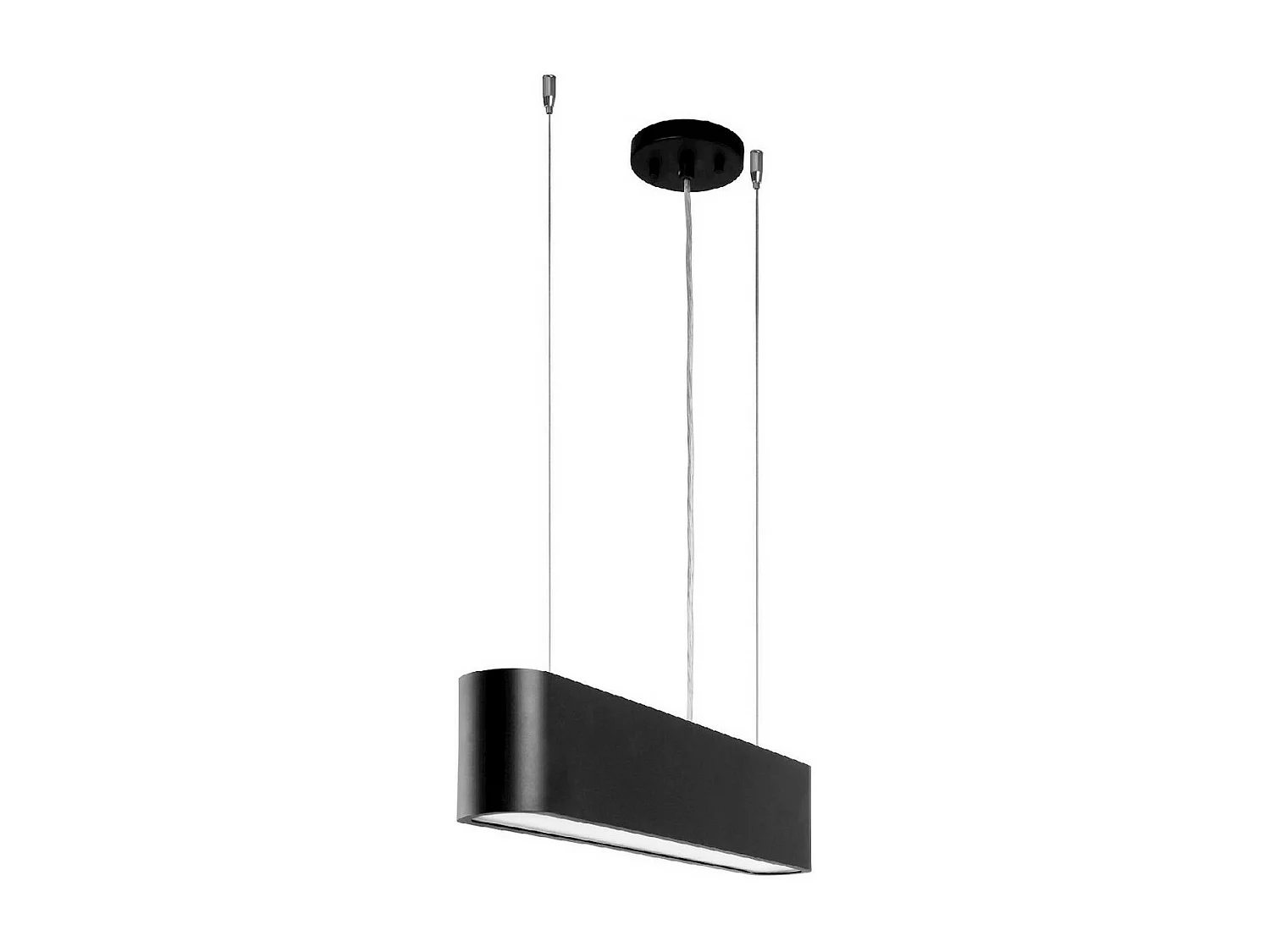 Suspension Illumina, Noir, 91,5x7,5x150 cm, EPIKASA