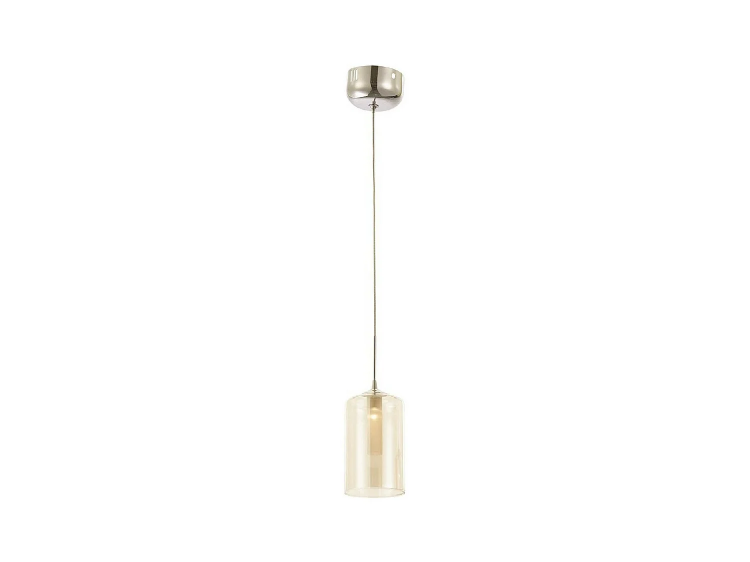 Suspension Inca, Argent, 10x10x120 cm, EPIKASA
