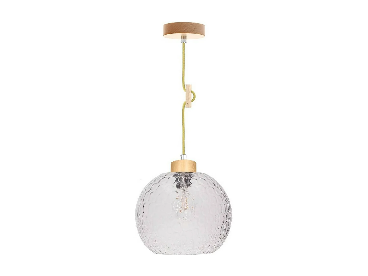 Suspension Svea, Marron, 24x24x100 cm, EPIKASA