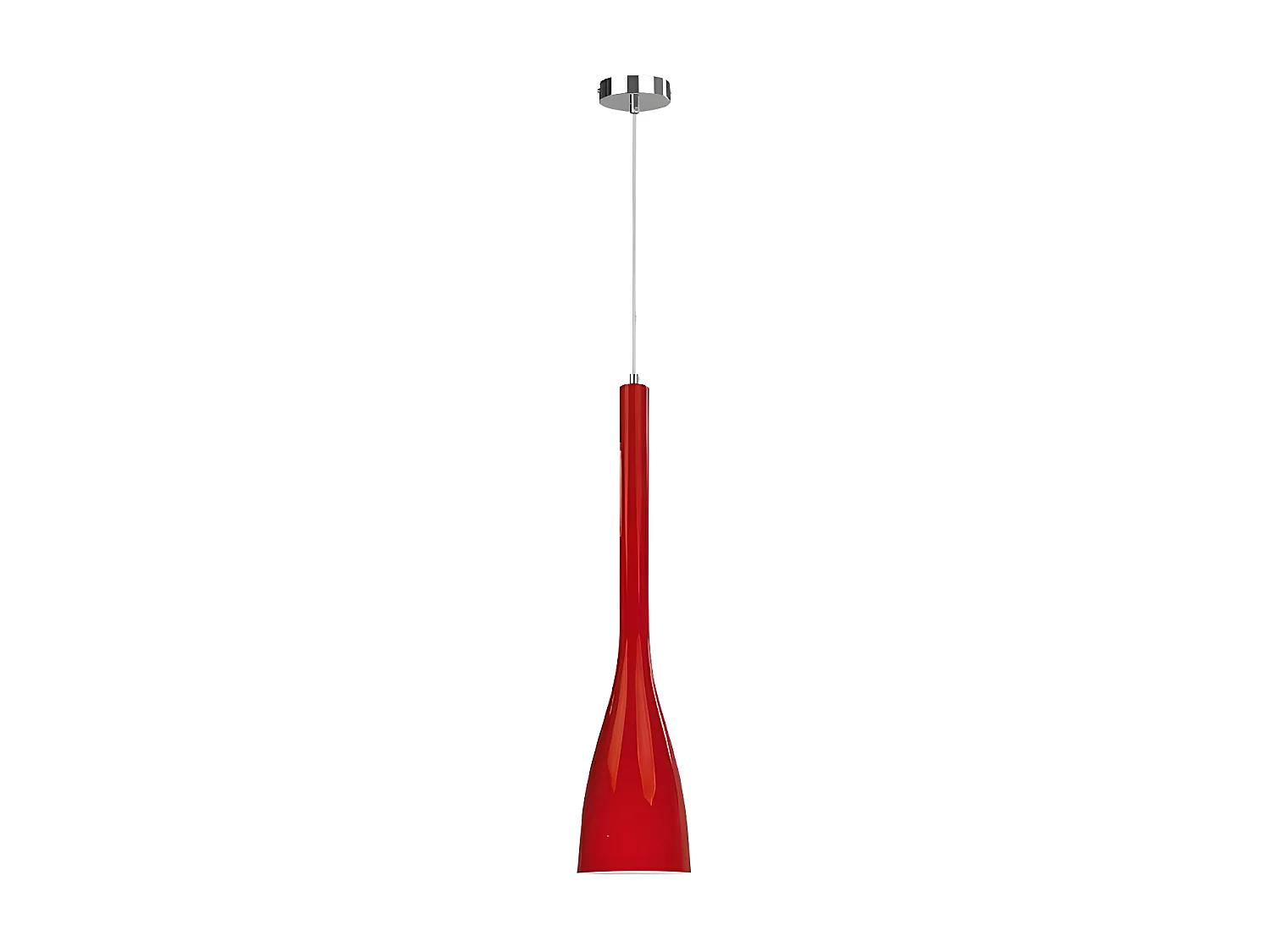 Suspension Tus, Rouge, 15x15x113 cm, EPIKASA