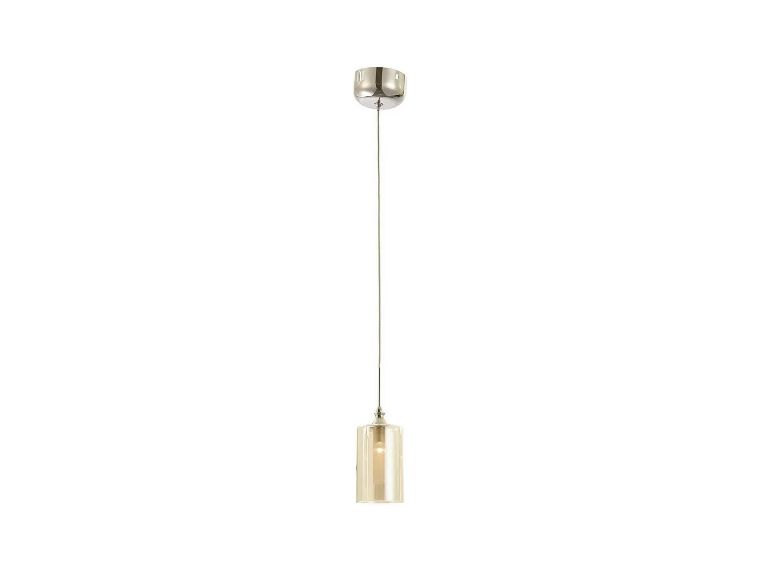 Suspension Inca, Argent, 8,9x8,9x120 cm, EPIKASA