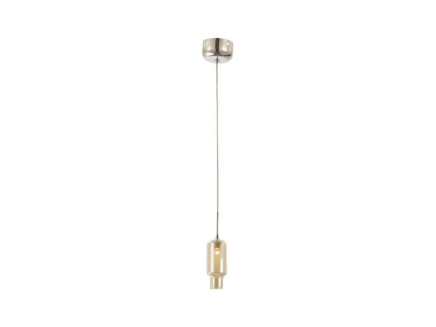 Hanglamp Inca - Zilver - 8x8x140 cm - EPIKASA