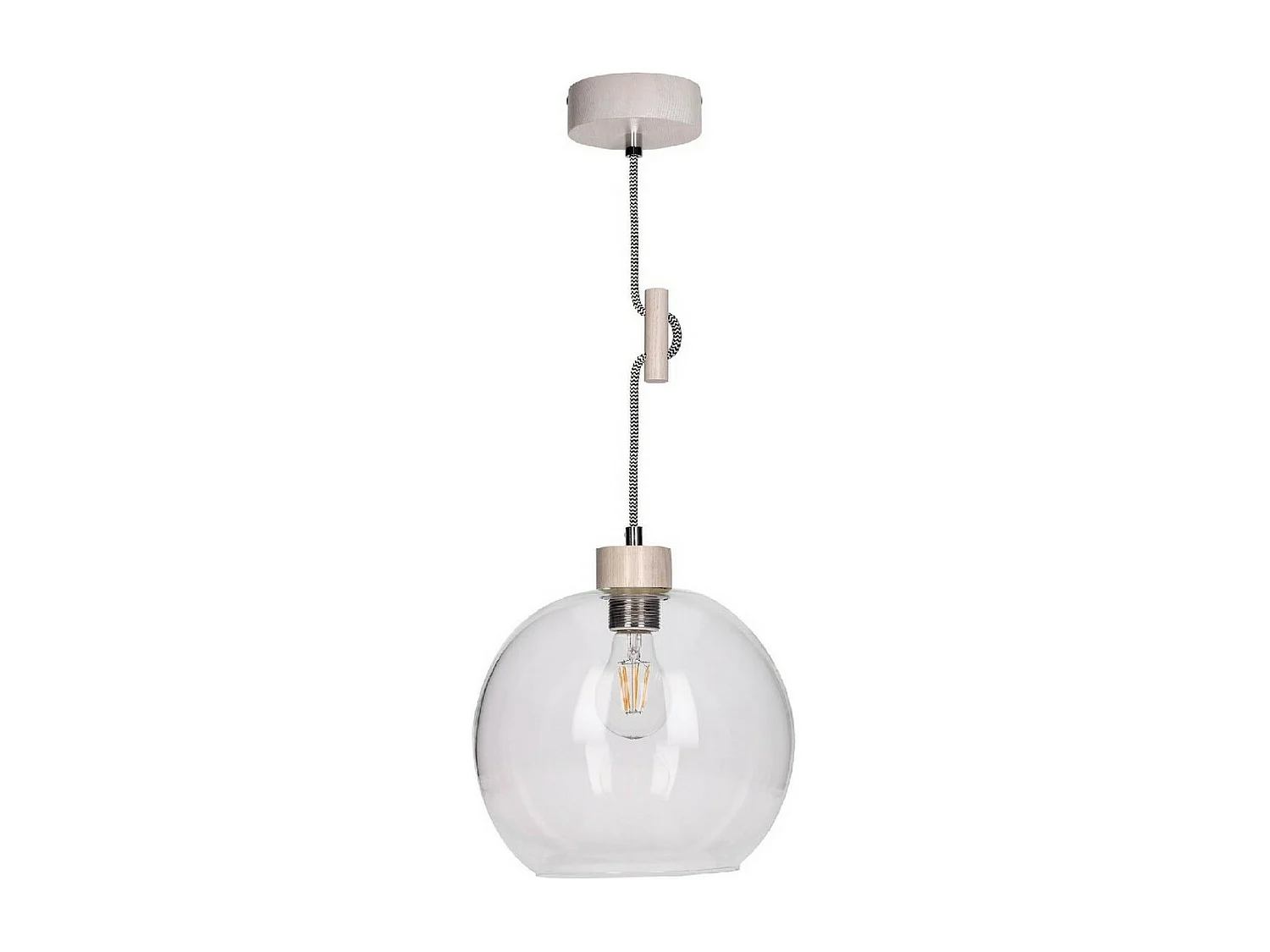 Suspension Svea, Blanc, 24x24x100 cm, EPIKASA