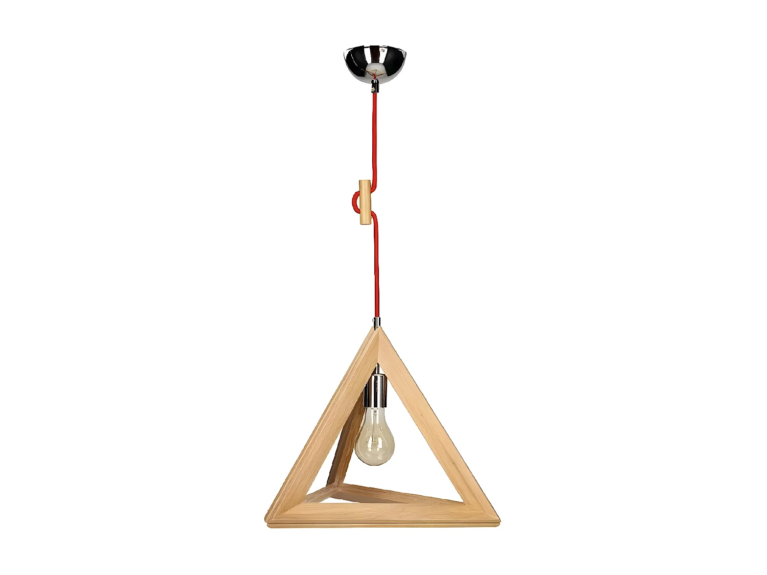 Suspension Trigonon, Marron, 42x17x24 cm, EPIKASA