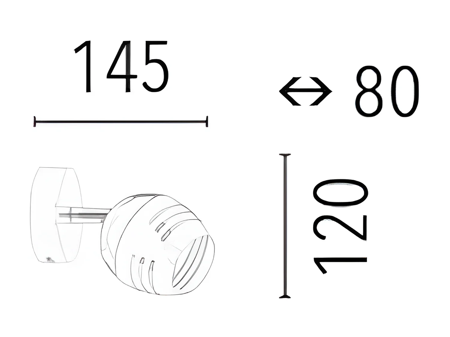 Candeeiro Hypnos, Prata, 14,5x8x12 cm, EPIKASA