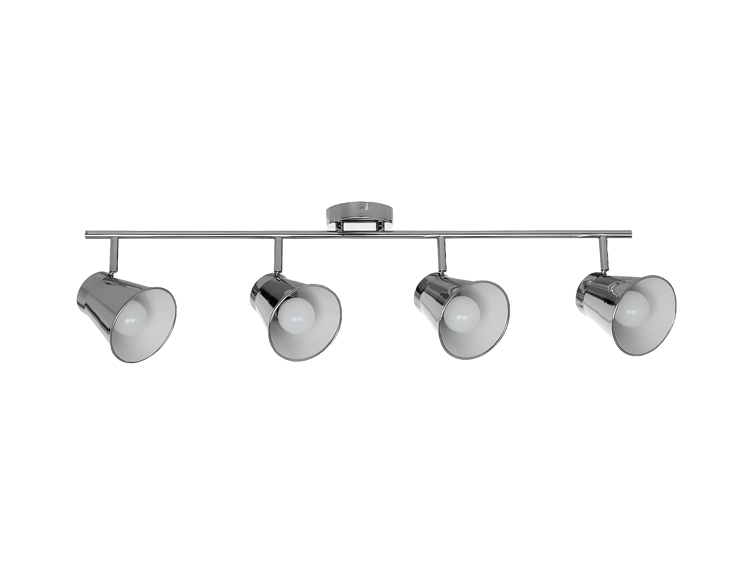 Lampada a Soffitto Amanda, Argento, 86,5x12x20 cm, EPIKASA