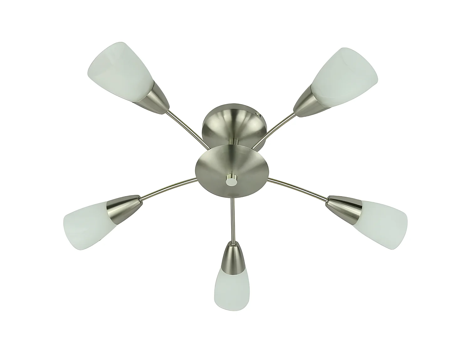 Candeeiro de Teto Oriana, Branco, 60x25x57 cm, EPIKASA
