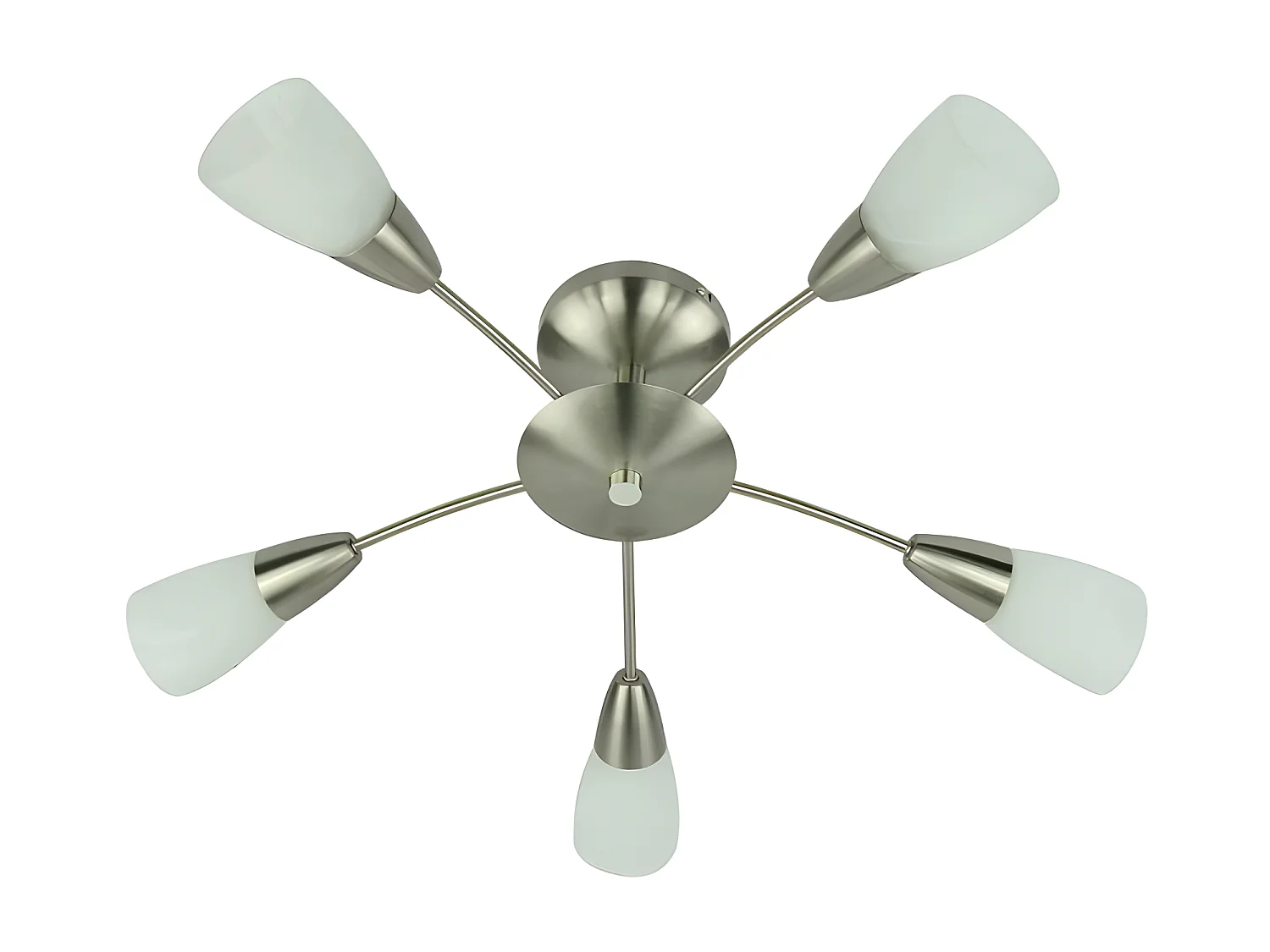 Candeeiro de Teto Oriana, Branco, 60x25x57 cm, EPIKASA